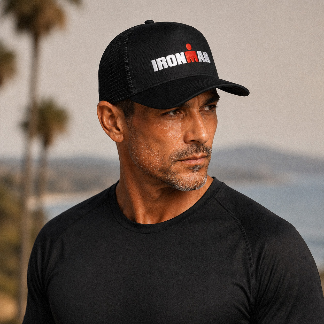 ironman-black-trucker-cap-mens-lifestyle-closeup